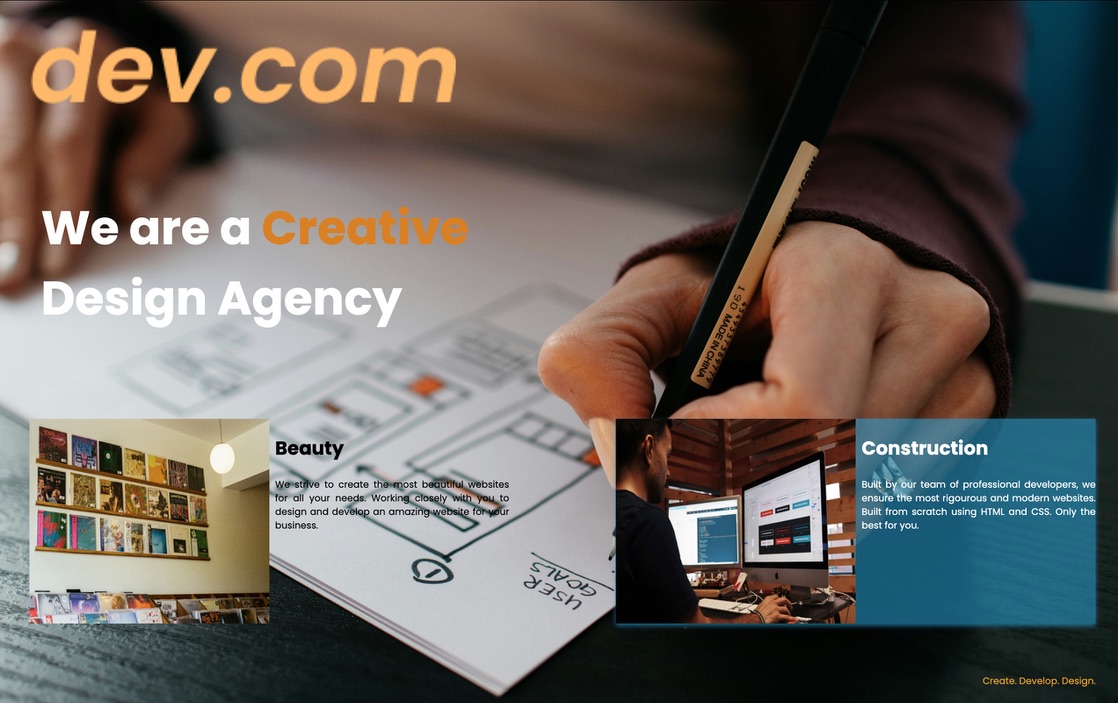 Web Design Agency website